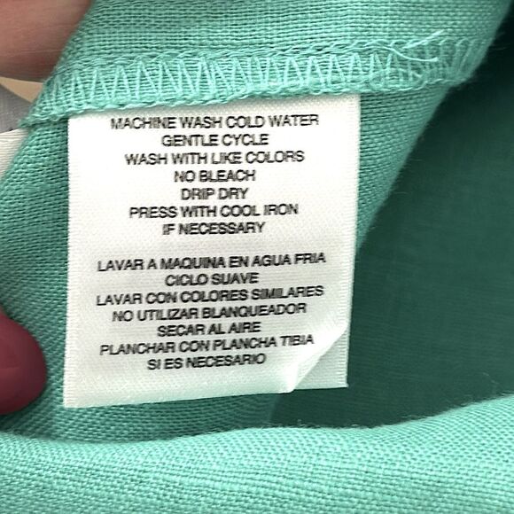 Jones New York Tunic Size Large 100% Linen NWOT - Picture 10 of 11